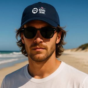 Let's Make Britain Great Baseball Cap - Navy